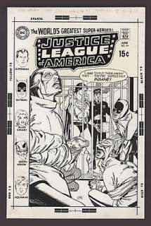 JUSTICE LEAGUE OF AMERICA Issue #81 Cover | ComicConnect