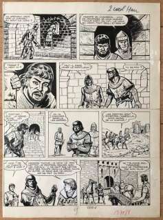 Sirius - 1 Original page - Les Timour T19 - Le Fils du Croisé - 1966 | Catawiki