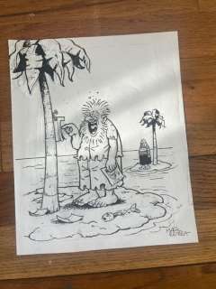 Retera, Mark - 1 Original drawing - Dirkjan - Dirkjan zou ook wel een scheurkalender willen - 2023 | Catawiki