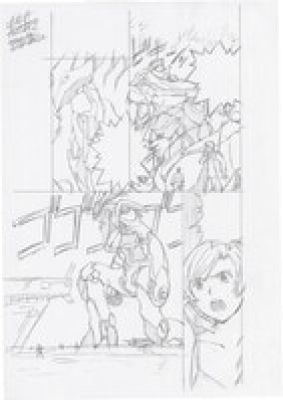 Takeaki Momose Hand-Drawn Manuscript of"RahXephon" | Mandarake (Big Web)