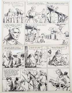 Fred Funcken | Harald le Viking l’île de la brume Planche originale Ã  l’encre | Septimus