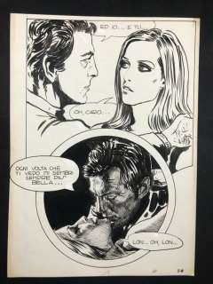 Manara, Milo - 1 Original page - Genius - n. 5 "Lady Fatal" - 1969 | Catawiki