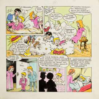 Szarlota Pawel (1947 - 2018) | Szarlota Pawel | "Kubuś Piekielny - Ja, Kubuś", plansza nr 11, 1990 | Desa Unicum