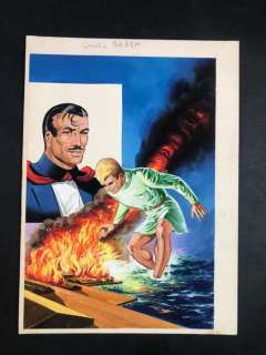 Caria, Mario - 1 Original cover - Mandrake - Il Gigante Fantasma - 1967 | Catawiki