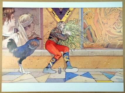 Moebius - 1 Offset Print - Soleil Vert - Stardom - 1998 | Catawiki