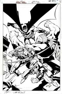 Andy Owens, Scott McDaniel - Green Arrow #71 Cover (Green Arrow, Batman!) 2006