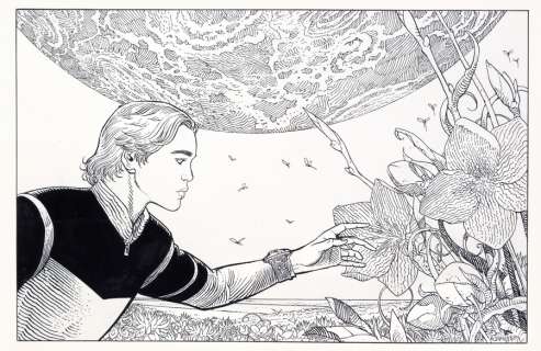 Moebius | Project Pendulum, illustration Ã  l’encre de… | Millon
