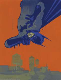 Mark Chiarello - Original Batman Illustration (undated). You won‘t soon forget this magnificent interpretation -