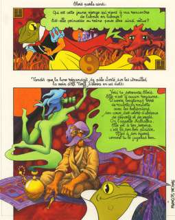 François Thomas | Croco Dream - Les champignons dÂ’Al Tarff - Planche 5 | De l’art sur la planche