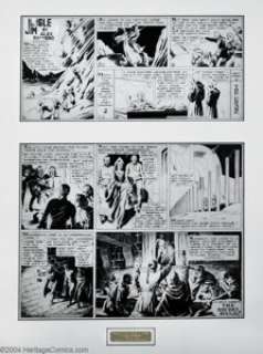 Alex Raymond - Original Comic Strip Art for Flash Gordon Sunday dated 2-6-38 (King Features Syndicate, 1938). One - | Heritage