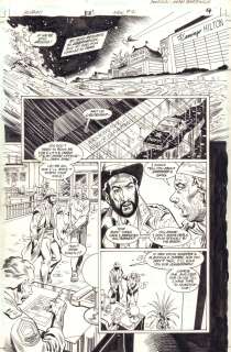 Joe Rubinstein, Norm Breyfogle - Anarky #2 P.4 - Las Vegas - 1997 Signed