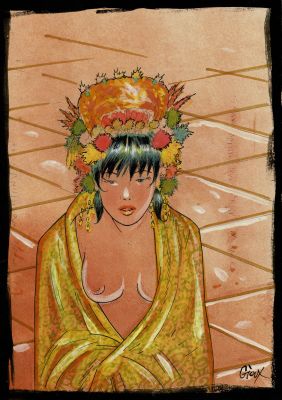 Gioux | Lot 245 - Le vent des Dieux Tome 6 en édition originale, agrémenté d’une dédicace. Proche de l’état neuf. | Septimus