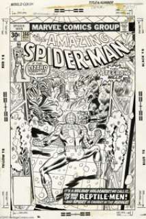 John Romita Sr. - The Amazing Spider-Man #166 Cover Original Art (Marvel, 1977). ’Tis the season to be - | Heritage