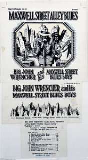 Robert Crumb - Maxwell Street Alley Blues Album Cover Original Art (Barrelhouse, 1972). If there is one thing Robert - | Heritage