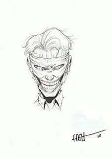 CAFU - 1 Original drawing - Batman, Joker - Original Artwork - 2015