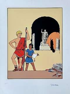 Martin, Jacques - 1 Silkscreen - Alix - Alix et Enak - 1986 | Catawiki