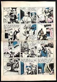 Sirius - 1 Original page - L’Épervier Bleu T4 - Les Pirates de la Stratosphère - 1951 | Catawiki