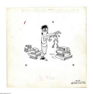 Don Martin - Mad #30 Page 48 Panel Original Art (EC, 1956). This piece is from only the second Mad issue Don - | Heritage