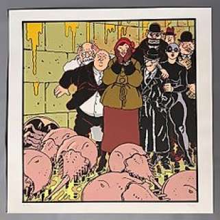 Tardi, Jacques - 1 Sérigraphie - Adele Blanc-Sec - Le Mystère des profondeurs | Catawiki