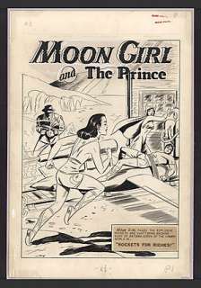 MOON GIRL AND THE PRINCE Issue #3 Splash Page | ComicConnect