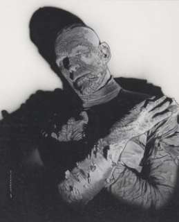 Jeff Pittarelli Boris Karloff as the Mummy Painting Original Art (2003). Karloff portrays the crumbling -