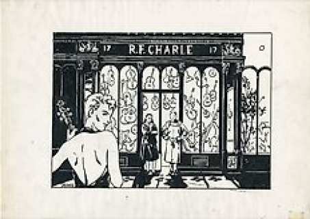 Varenne, Alex - 1 Original drawing - Erma Jaguar - 1988 | Catawiki