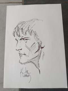 Joe Kubert - 1 dessin original dédicacé - Tarzan | Catawiki