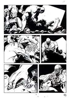 Mari, Nicola - 1 Original page - Dylan Dog Gigante #17 - "La statua di carne" - 2008 | Catawiki