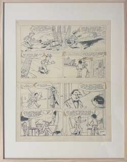 Mittéi (1932-2001) Les bolides d’argent, 1958 Deux planche… | misc / divers