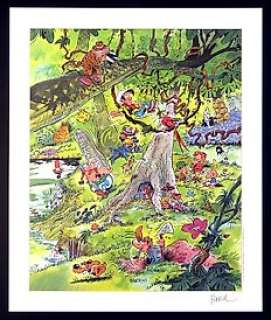 Batem - 1 Offset Print - Marsupilami - Hommage aux papas biologiques | Catawiki