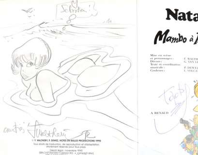Walthéry | Natacha, Mambo Ã  Buenos-Aires, édition… | Millon