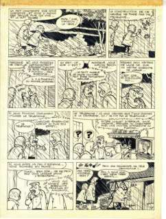 Will & Goscinny | Will & Goscinny Record & Veronique Planche originale n°2 Ã  l’encre de chine | Cornette de St Cyr