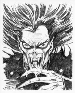 Ron Wagner | 1993 MORBIUS PENCIL DRAWING | Tri-State Original Art