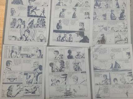 Pratt, Hugo - 6 Plaques d’impression - Corto Maltese | Catawiki