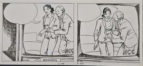 Manara, Milo - 1 Original page - Il gioco - Striscia originale 1 pag. 47 | Catawiki