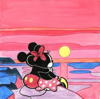 Tony Fernandez - Mickey and Minnie Mouse - Original Painting - Hand Signed | Catawiki