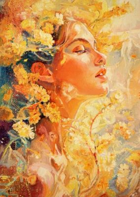 Poison Ivy: Here Comes the Sun - 10x14 Hand-Painted Original Art Olena Yurko COA | eBay US (Buy It Now)