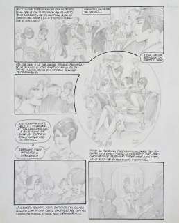 Frollo, Leone - 1 Original page - Mona Street - La boutique de Monique | Catawiki