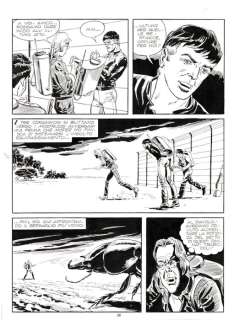 Diso, Roberto - 3 Original page - Mister No #42 - "i giorni del terrore" - 1976 | Catawiki
