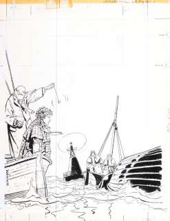 Wininger | Nicéphore Vaucanson, illustration Ã  l’encre de… | Millon