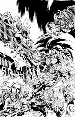 Scott Hepburn | Scott Hepburn - FROM THE WORLD OF MINOR THREATS: WELCOME TO TWILIGHT Cover #4 | Panel Punk Comics Originals