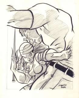 Scott Morse - Elektra Action Commission - 2002 Signed
