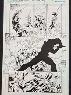 Pansica, Eduardo; Benes, Mariah - 1 Original page - Deathstroke, Series 1, #13 - Ambushed By Deadborn! - 2012 | Catawiki