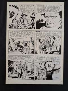 Ticci, Giovanni - 1 Original page - Tex - Le Colline del Vento - 1990 | Catawiki