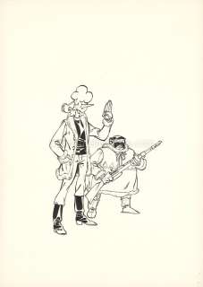 Pierre Tranchand - Bastos et Zakousky, Illustration original