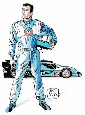 Bourgne | Lot 181 - Michel Vaillant, La cible en édition originale, agrémenté d’une dédicace. Proche de l’état neuf. | Septimus