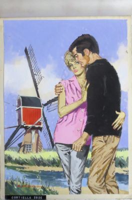 Rafael Cortiella | Original cover: Romantic – Cortiella | Origin Of Comics