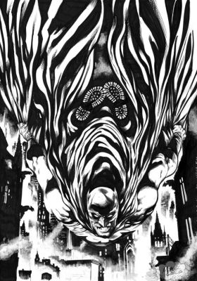 Manuel García | Batman Homage DTKR Frank Miller’s Variant Cover #1 | A3 | Manuel García