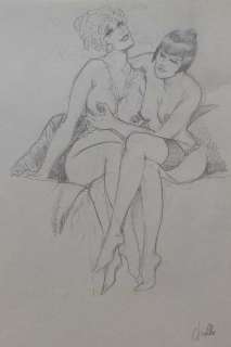 Frollo, Leone - 1 Original preliminary drawing - Lesbo | Catawiki