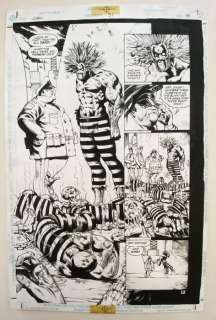 Carl Critchlow - Original page - Lobo - # 31 – Page 8 - 1996